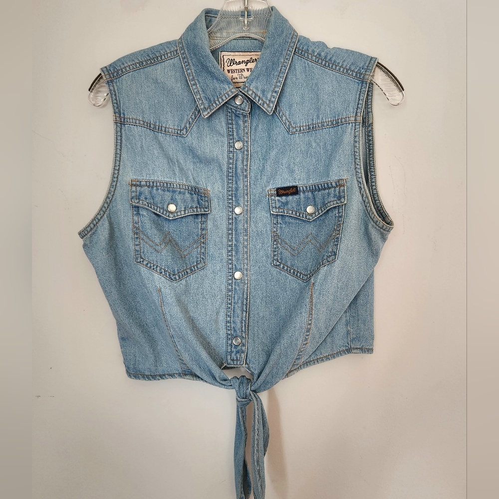 Wrangler Denim Button up